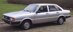 1978 Audi 80 L — version with single headlamps, common in Europe