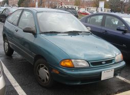 1994-1996 Ford Aspire 3-door