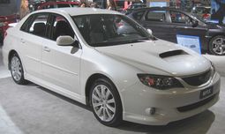 2008 Subaru Impreza WRX sedan (US)