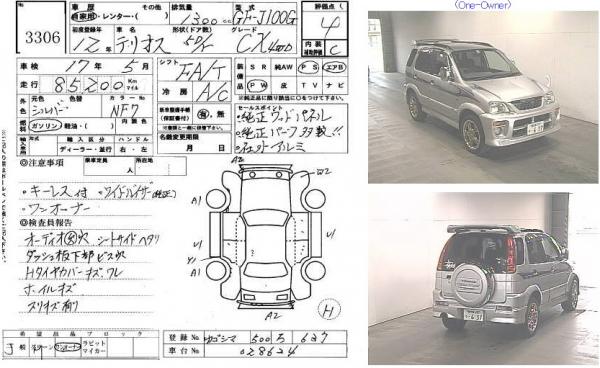 2000 Daihatsu Terios For Sale