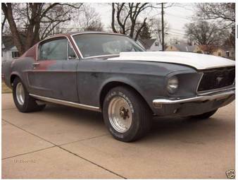1968 Ford Mustang Pictures