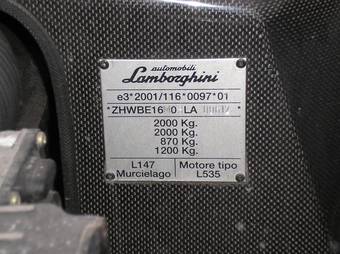 2003 Lamborghini Murcielago Photos