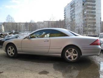 2000 Mercedes-Benz CL-Class Pictures