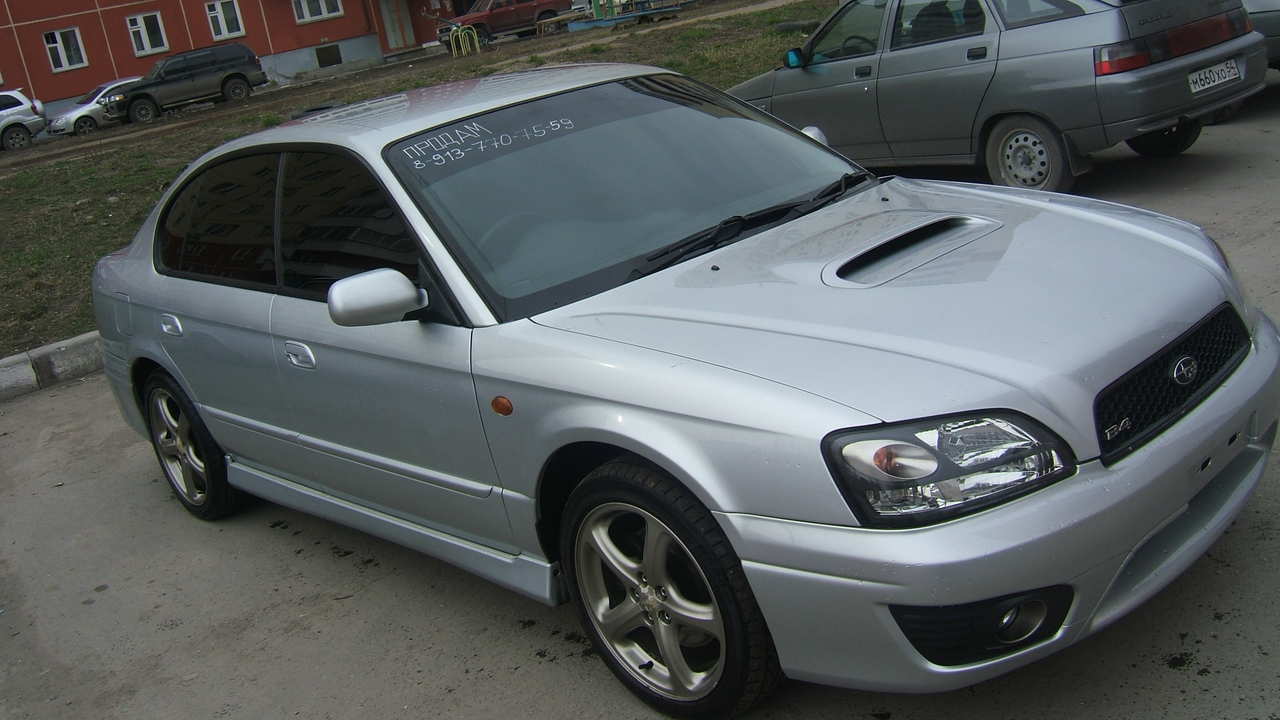 2001 Subaru Legacy B4 Pics, 2.0, Gasoline, Automatic For Sale