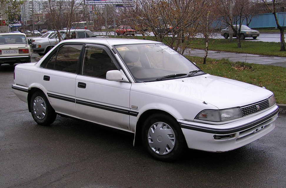 Toyota corolla 1991 specifications