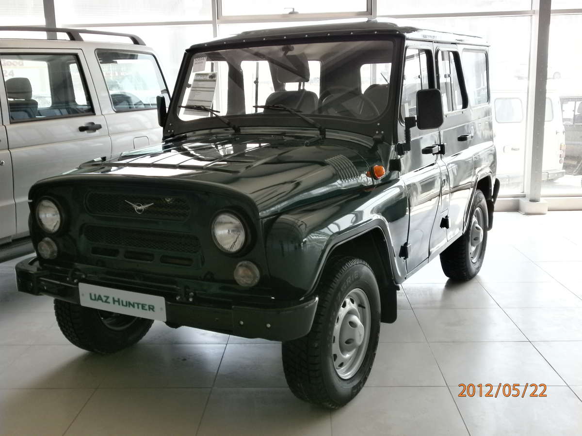 2012 UAZ Hunter Photos, 2.7, Gasoline, Manual For Sale