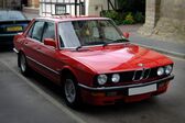 BMW 5 Series (E28) 528i (184 Hp) Automatic 1981 - 1987