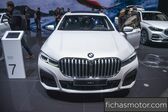 BMW 7 Series (G11 LCI, facelift 2019) 730d (286 Hp) MHEV Steptronic 2020 - present
