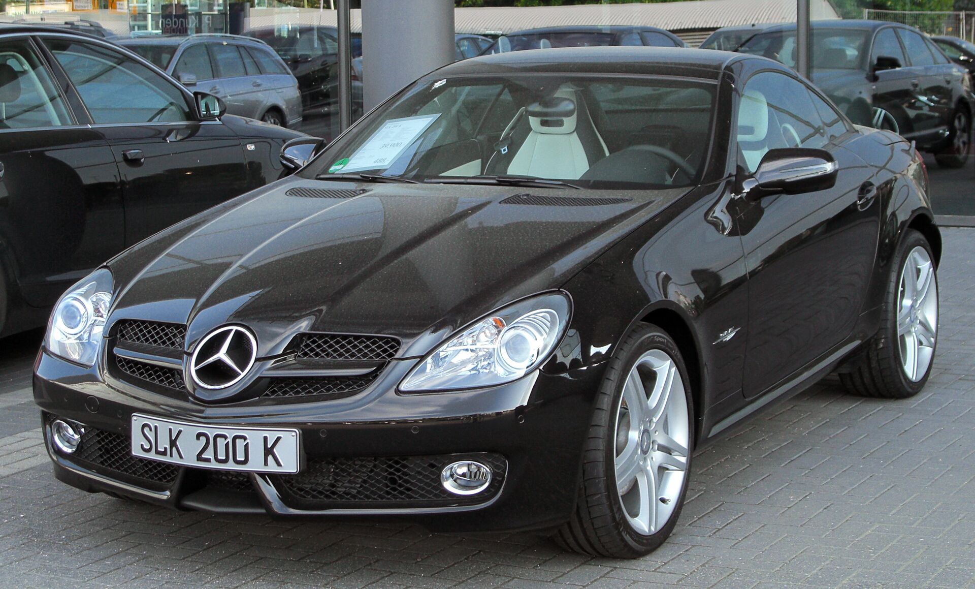 Mercedes Benz SLK R171 Facelift 2008 SLK 200 Kompressor 184 Hp