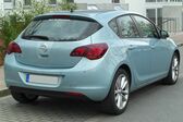 Opel Astra J 1.6 Turbo (180 Hp) Automatic 2009 - 2012