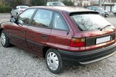 Opel Astra F (facelift 1994) 1.4i Ecotec 16V (90 Hp) Automatic 1996 - 1998
