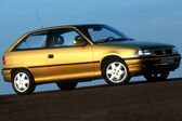 Opel Astra F (facelift 1994) 1.8i Ecotec 16V (116 Hp) Automatic 1996 - 1998