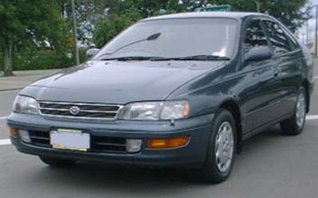 Toyota corona 1994 interior