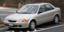 1999-2000 Mazda Protege sedan (US)