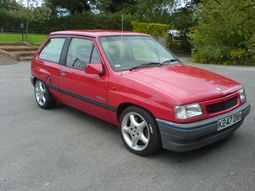 Vauxhall Nova Merit (Special Edition).The Corsa A was badged as the Vauxhall Nova in the UK.