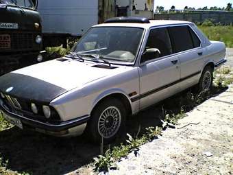 1986 BMW 5-Series Pictures