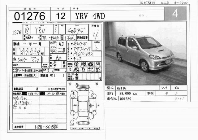 2000 Daihatsu YRV Photos