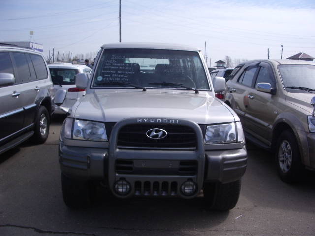 Hyundai galloper 2002