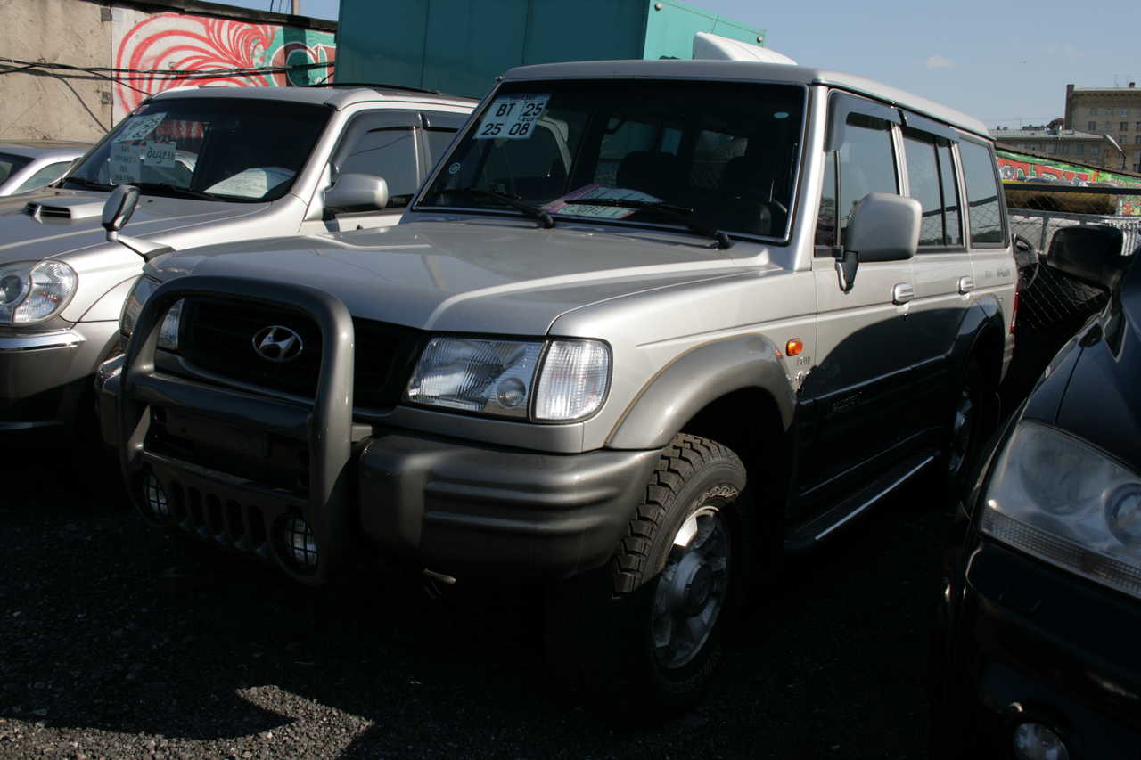 Hyundai galloper 2002