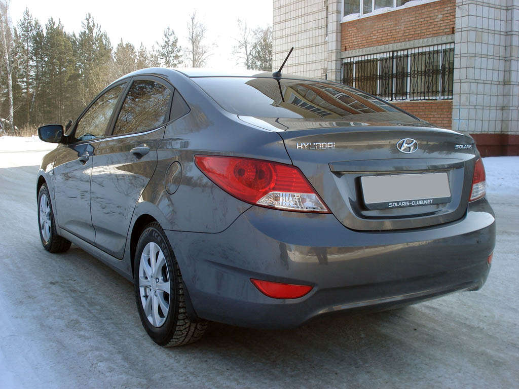 Hyundai модель solaris 2011