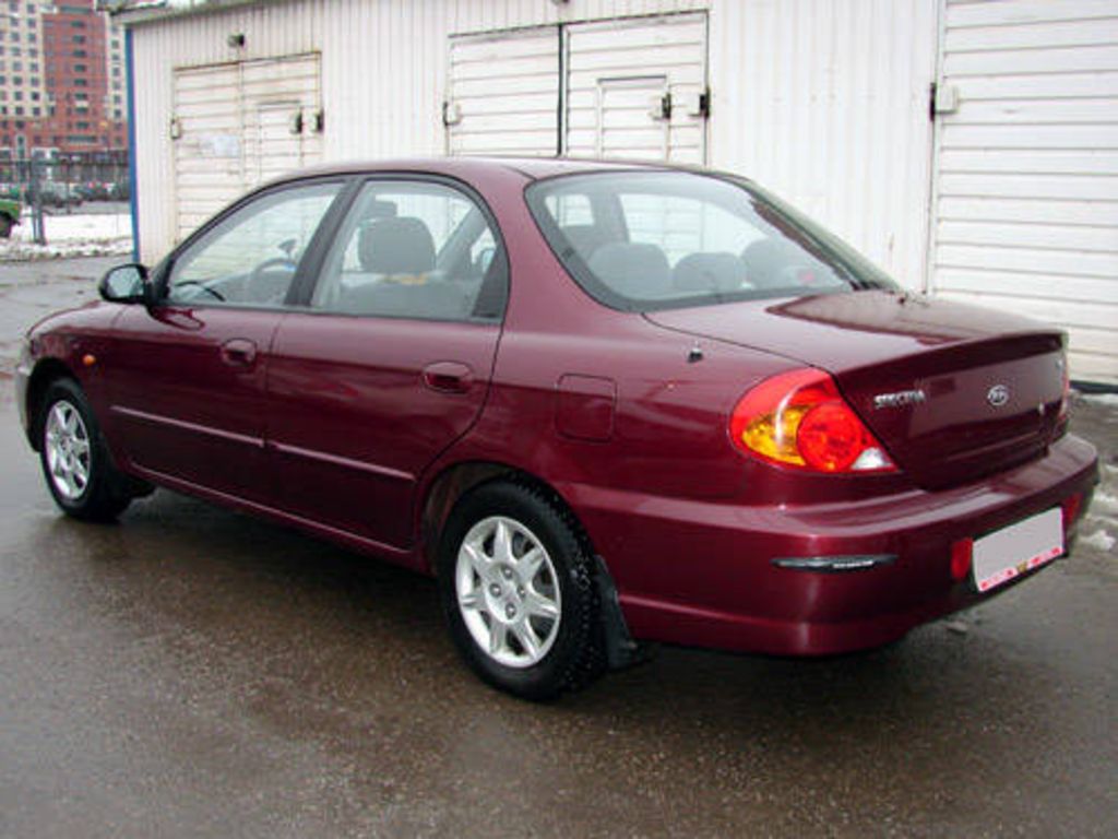 Kia spectra 2007 года