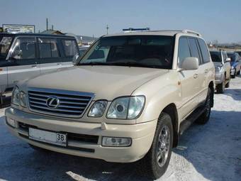 2006 Lexus LX470 specs, Engine size 4.7, Fuel type Gasoline