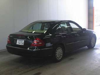 2003 Mercedes-Benz E-Class Pictures