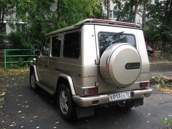 2001 Mercedes-Benz G-Class Photos