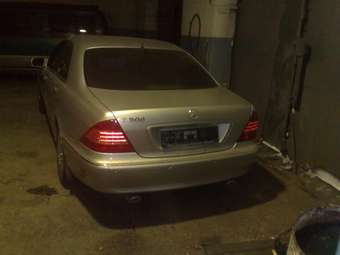 2001 Mercedes-Benz S-Class Pictures