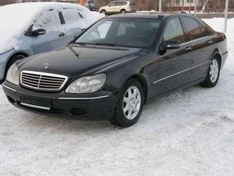 2001 Mercedes-Benz S-Class For Sale