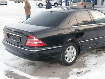 2001 Mercedes-Benz S-Class Pictures