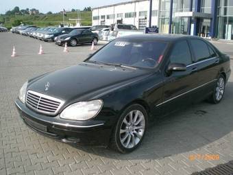 2001 Mercedes-Benz S-Class Pictures