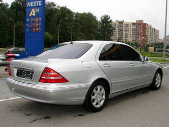 2001 Mercedes-Benz S-Class Pictures