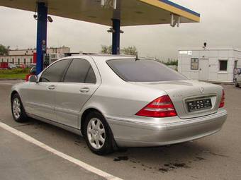 2001 Mercedes-Benz S-Class Pictures