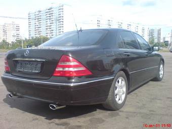 2001 Mercedes-Benz S-Class Photos