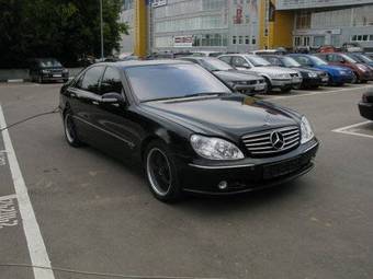 2001 Mercedes-Benz S-Class Pictures