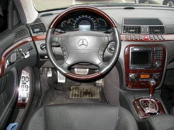 2001 Mercedes-Benz S-Class Photos