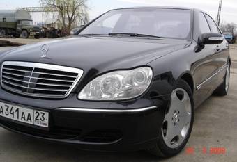 2002 Mercedes-Benz S-Class Photos