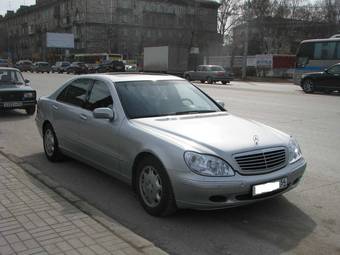 2002 Mercedes-Benz S-Class Photos