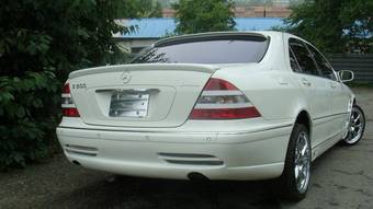 2002 Mercedes-Benz S-Class Pictures