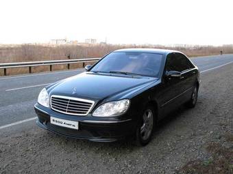 2004 Mercedes-Benz S-Class Photos