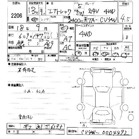 2001 Mitsubishi Airtrek For Sale