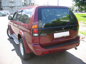 1999 Mitsubishi Montero For Sale