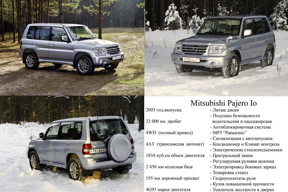 2003 Mitsubishi Pajero iO