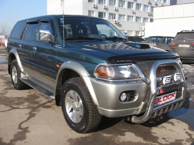 2002 Mitsubishi Pajero Sport specs mpg, towing capacity