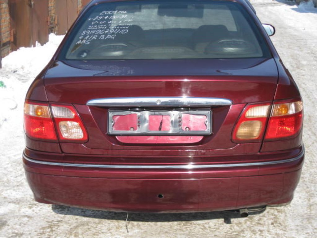 2001 Nissan Bluebird Sylphy