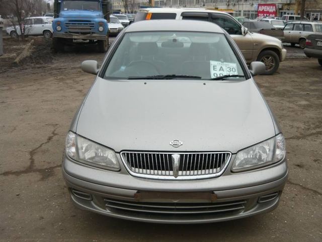 2001 Nissan Bluebird Sylphy