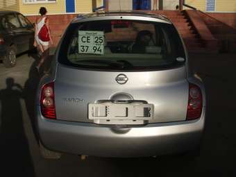 2003 Nissan March For Sale