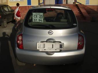 2003 Nissan March Pictures