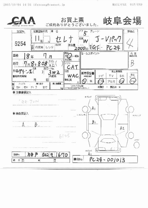 1999 Nissan Serena Pictures